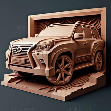 3D мадэль Lexus LX (STL)